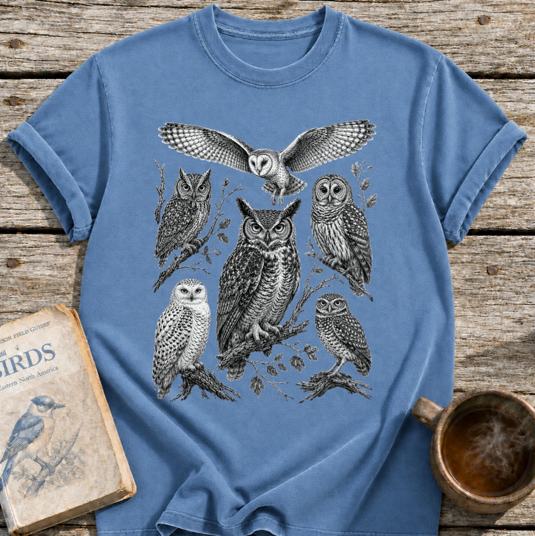 Owls of North America T-Shirt