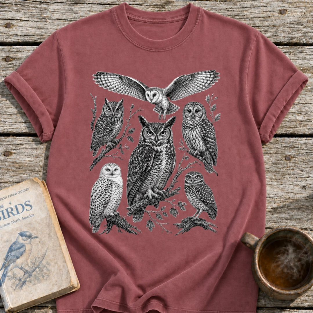 Owls of North America T-Shirt