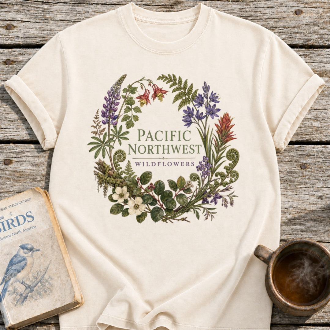 Pacific Northwest Wildflowers T-Shirt