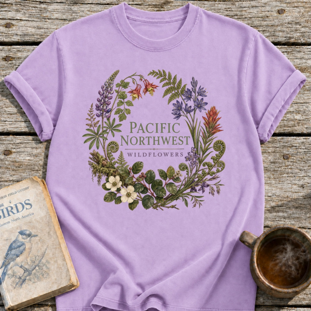 Pacific Northwest Wildflowers T-Shirt