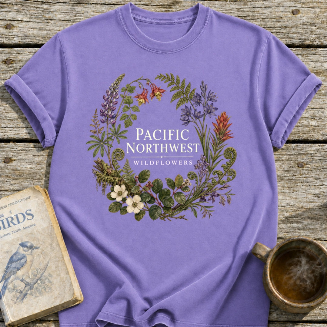 Pacific Northwest Wildflowers T-Shirt
