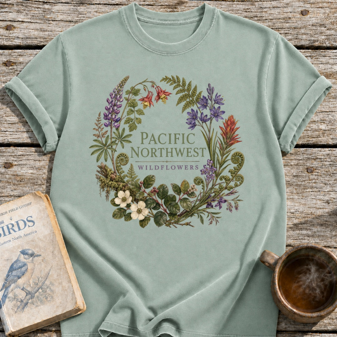 Pacific Northwest Wildflowers T-Shirt