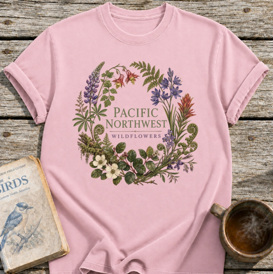 Pacific Northwest Wildflowers T-Shirt