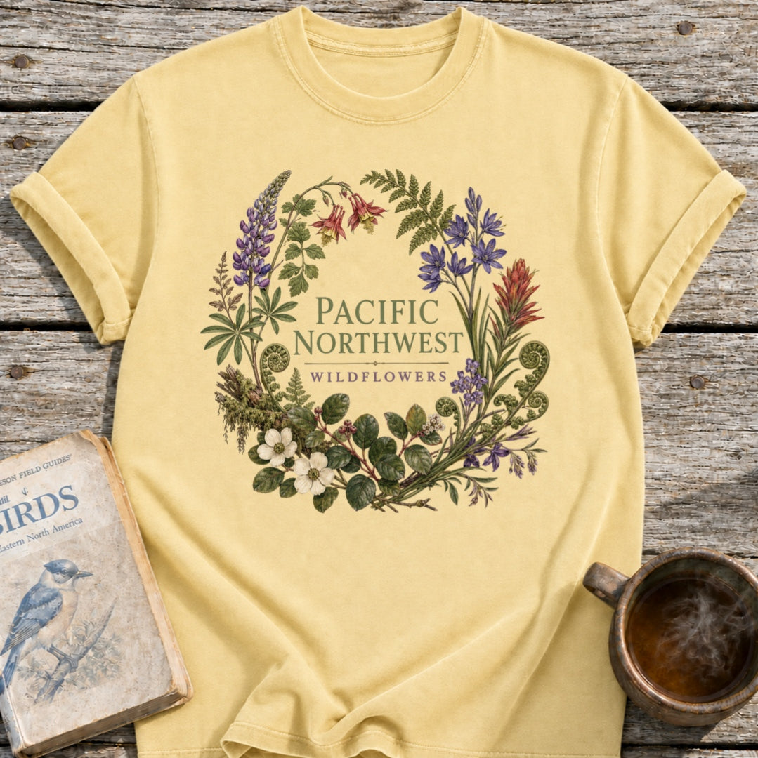 Pacific Northwest Wildflowers T-Shirt