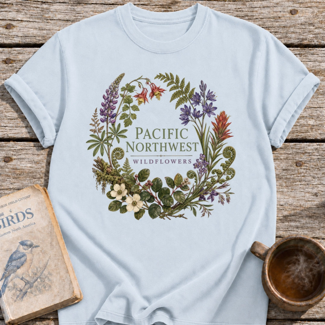 Pacific Northwest Wildflowers T-Shirt