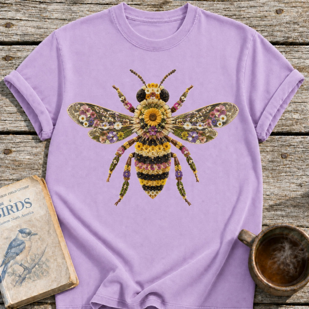 Pressed Flowers Honeybee T-Shirt