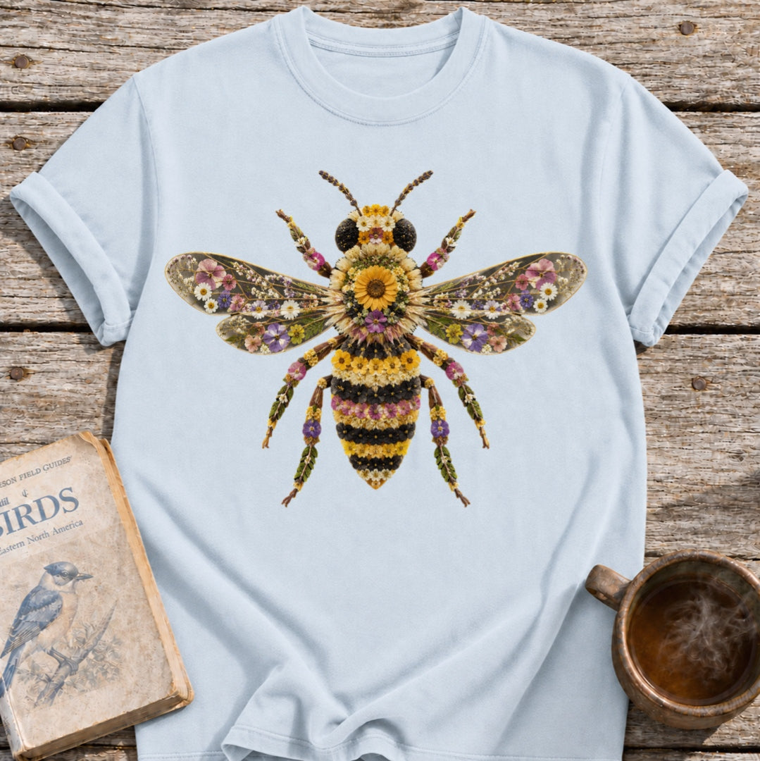 Pressed Flowers Honeybee T-Shirt