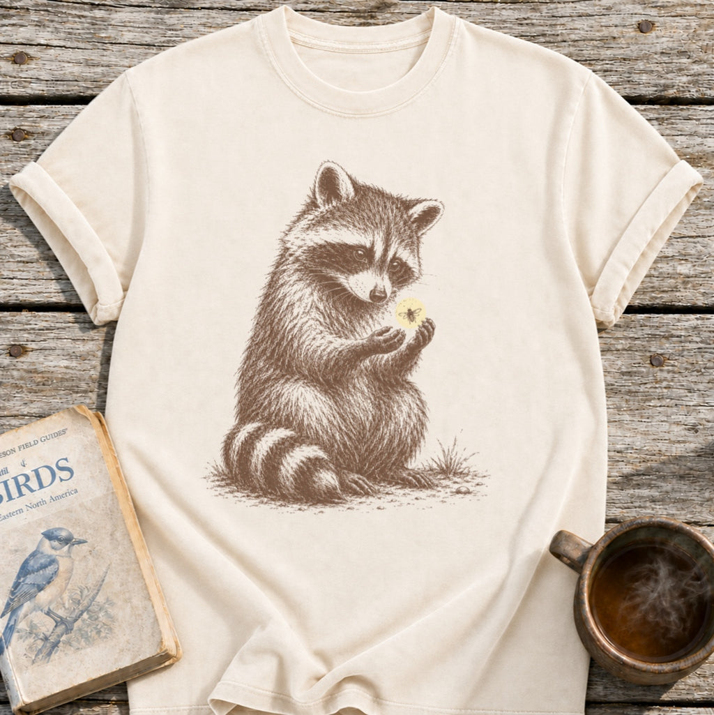 Raccoon Firefly Wonder T-Shirt