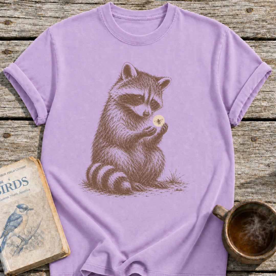 Raccoon Firefly Wonder T-Shirt