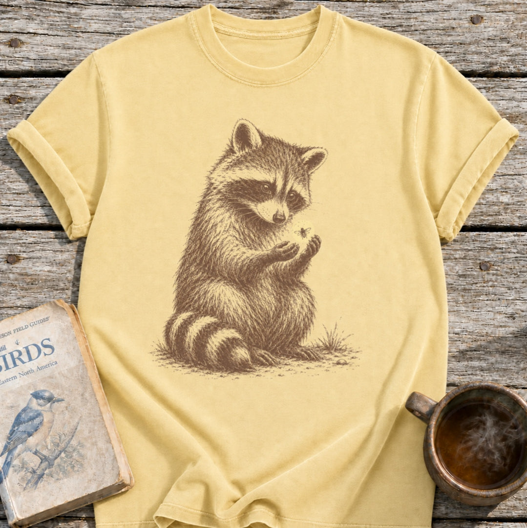 Raccoon Firefly Wonder T-Shirt
