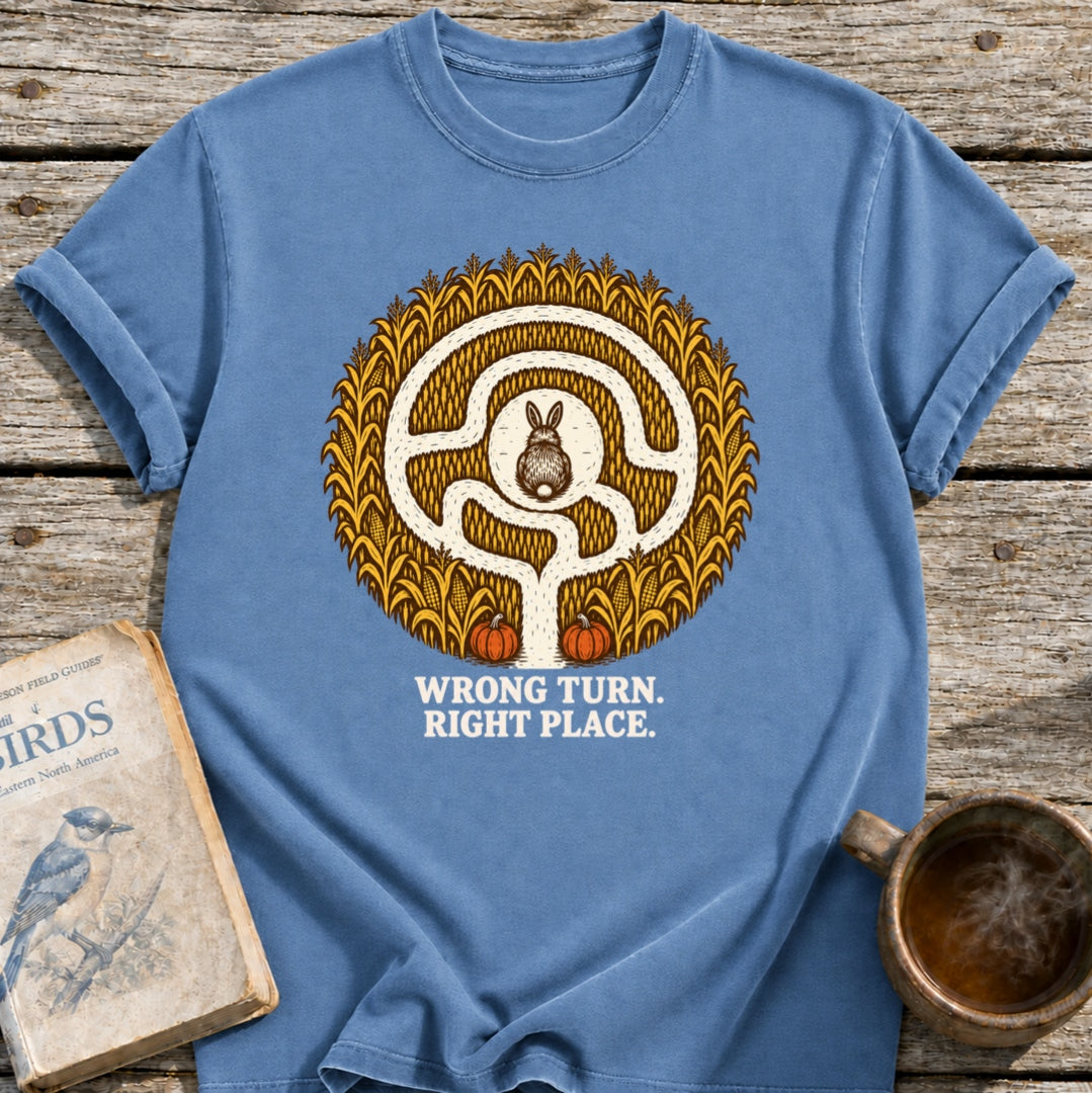 Right Place Corn Maze T-Shirt