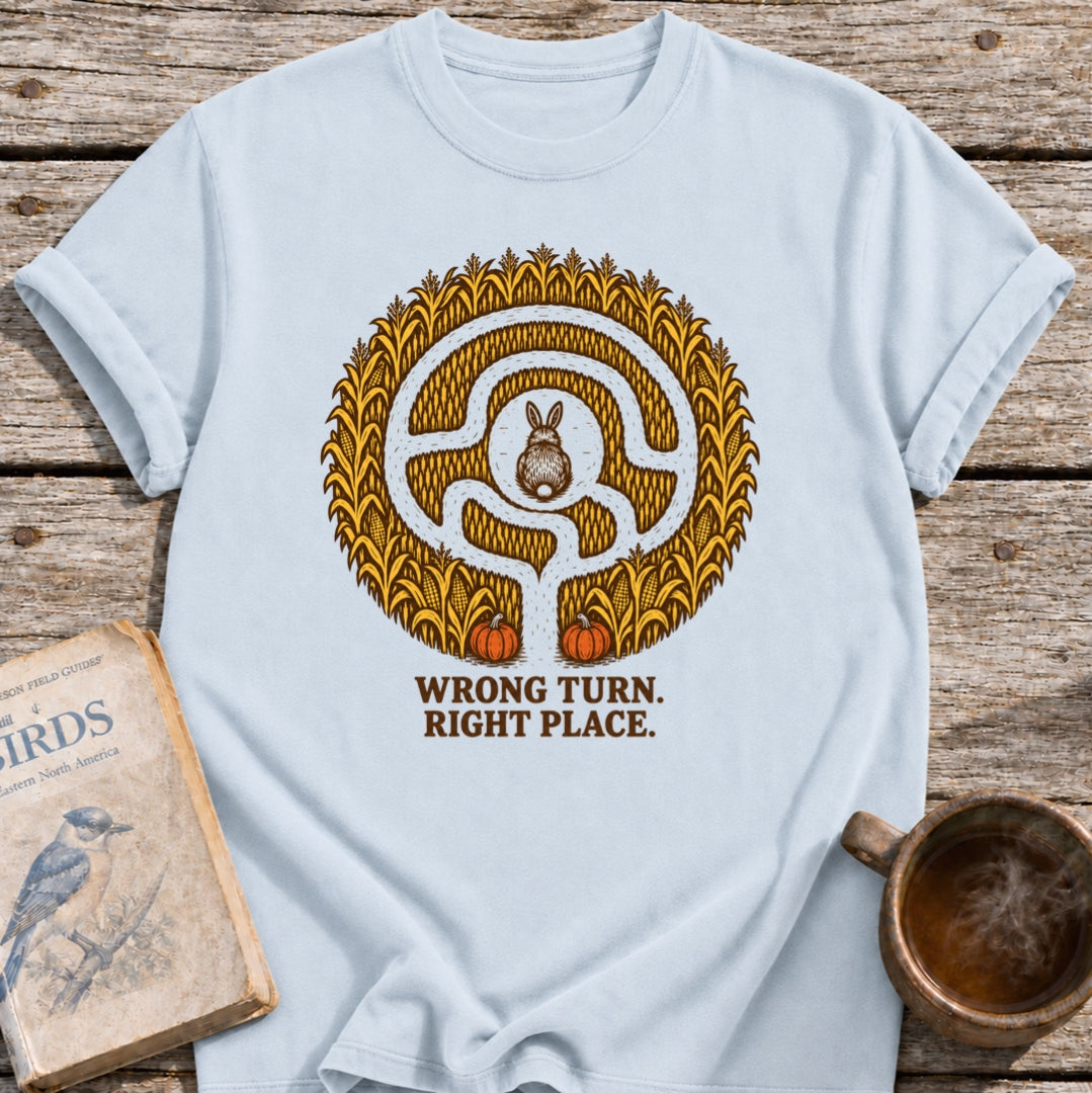 Right Place Corn Maze T-Shirt