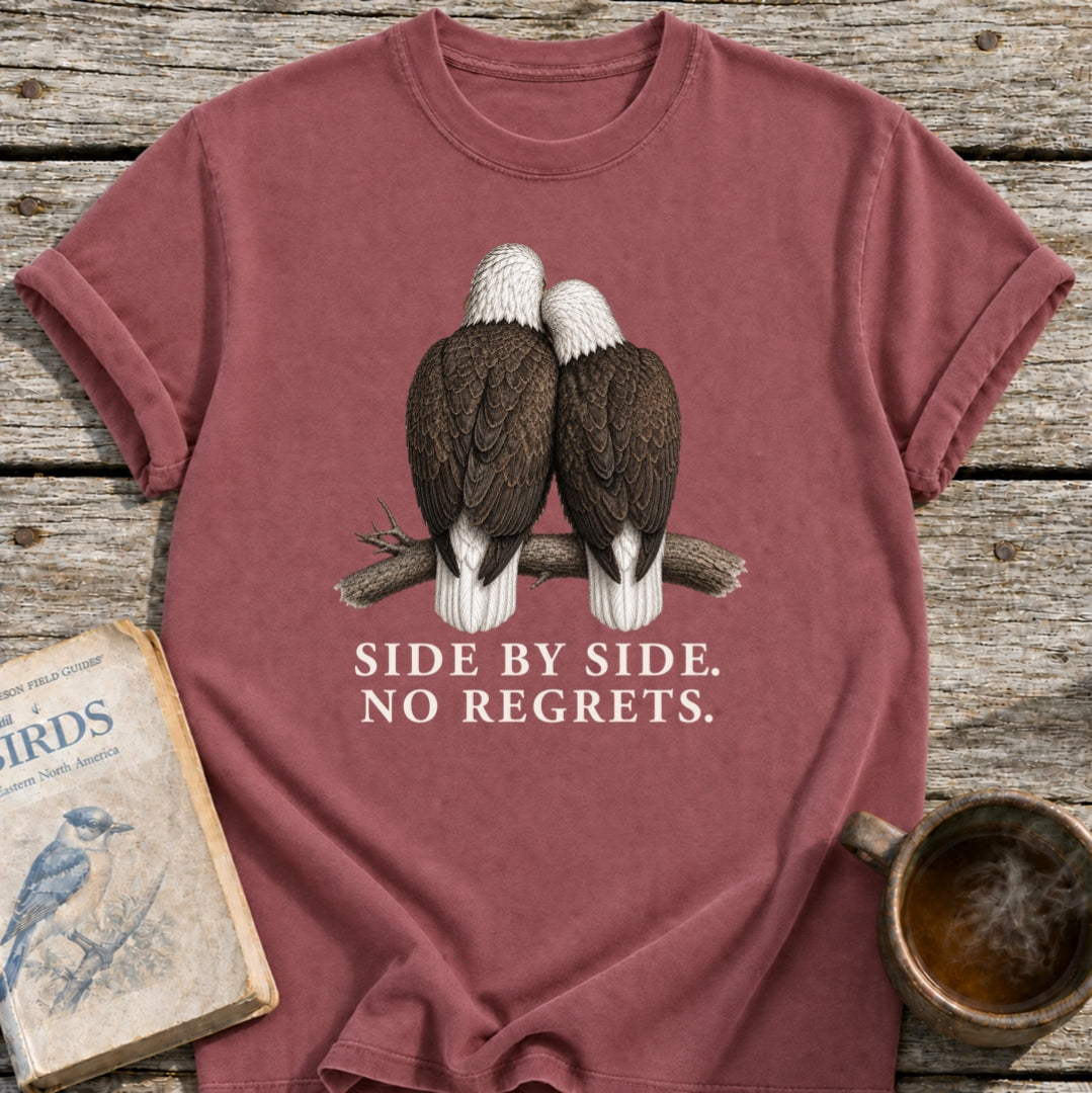 Side by Side Eagles T-Shirt