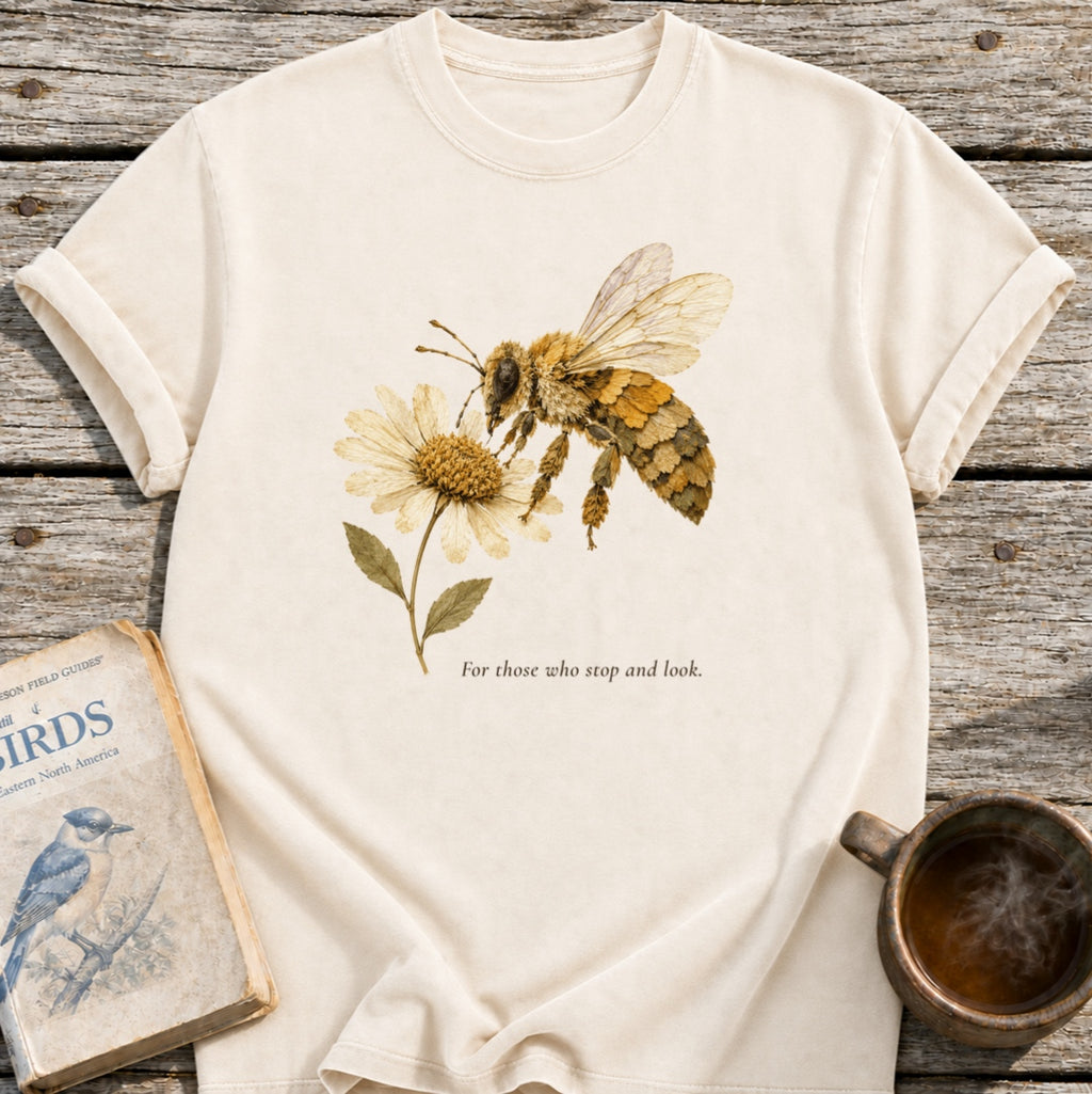 Stop and Look Bee T-Shirt