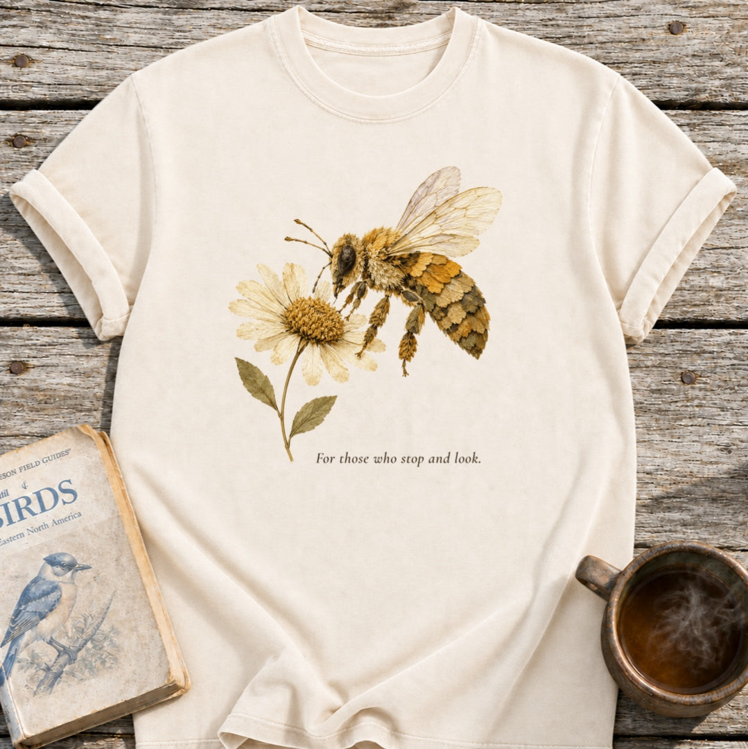 Stop and Look Bee T-Shirt