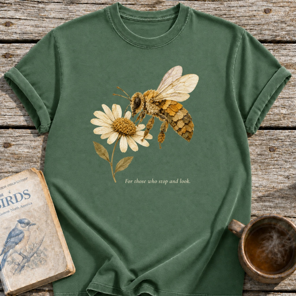 Stop and Look Bee T-Shirt