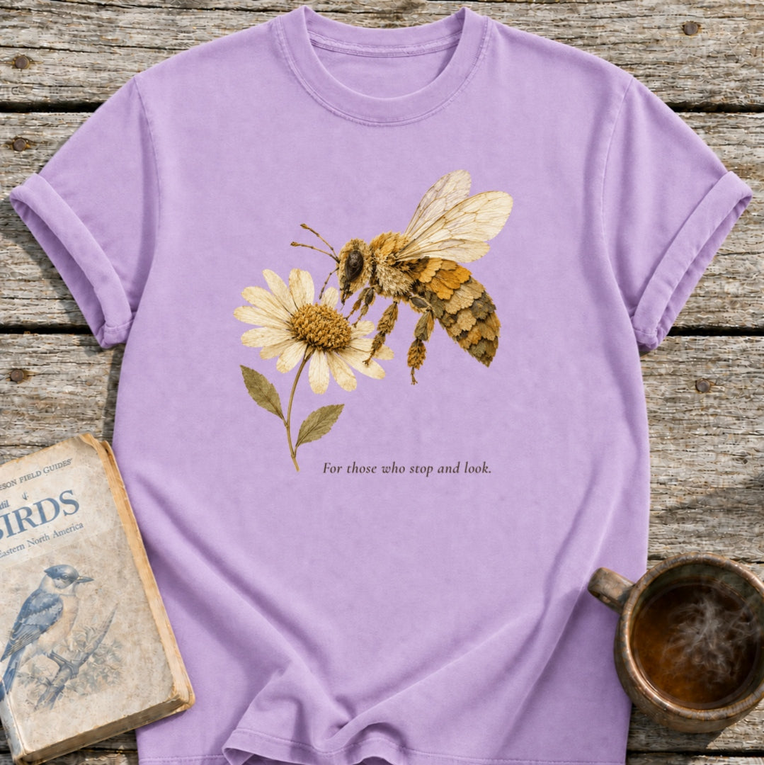 Stop and Look Bee T-Shirt