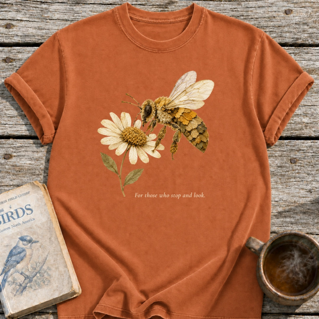 Stop and Look Bee T-Shirt