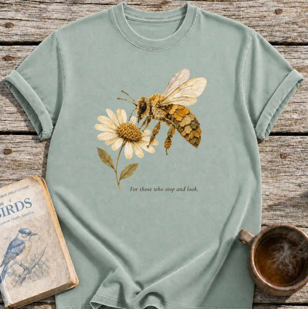 Stop and Look Bee T-Shirt