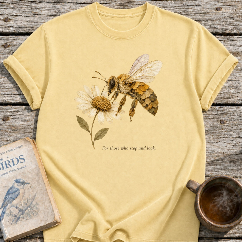 Stop and Look Bee T-Shirt