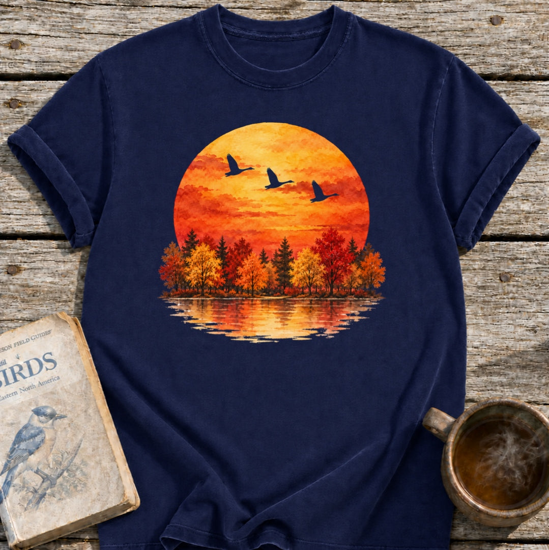 Sunset Ducks T-Shirt