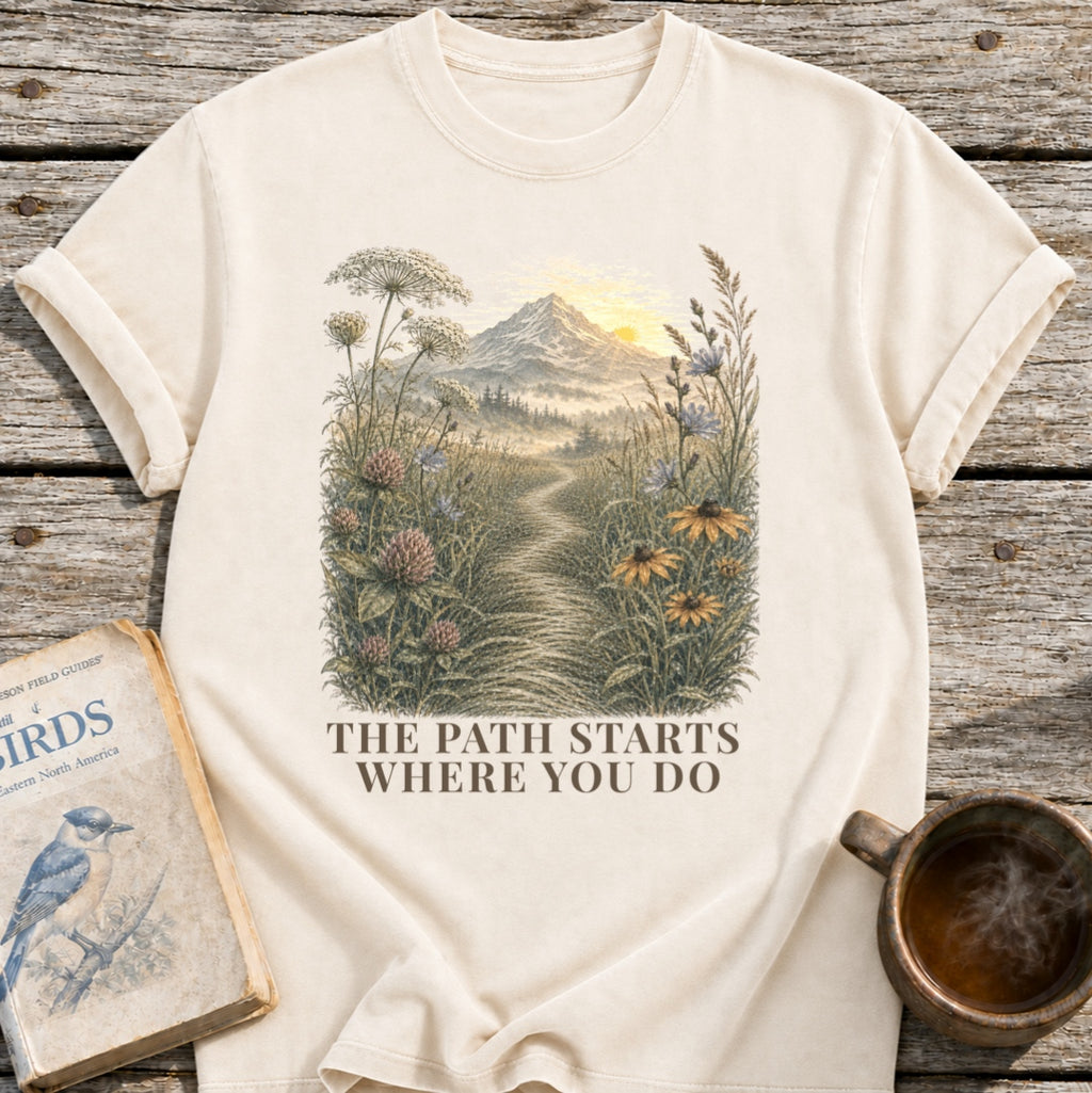 The Path Starts T-Shirt