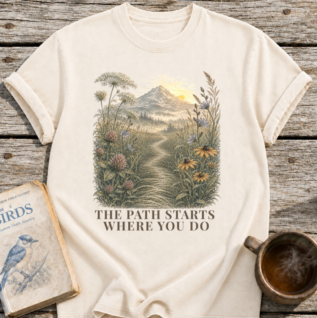The Path Starts T-Shirt