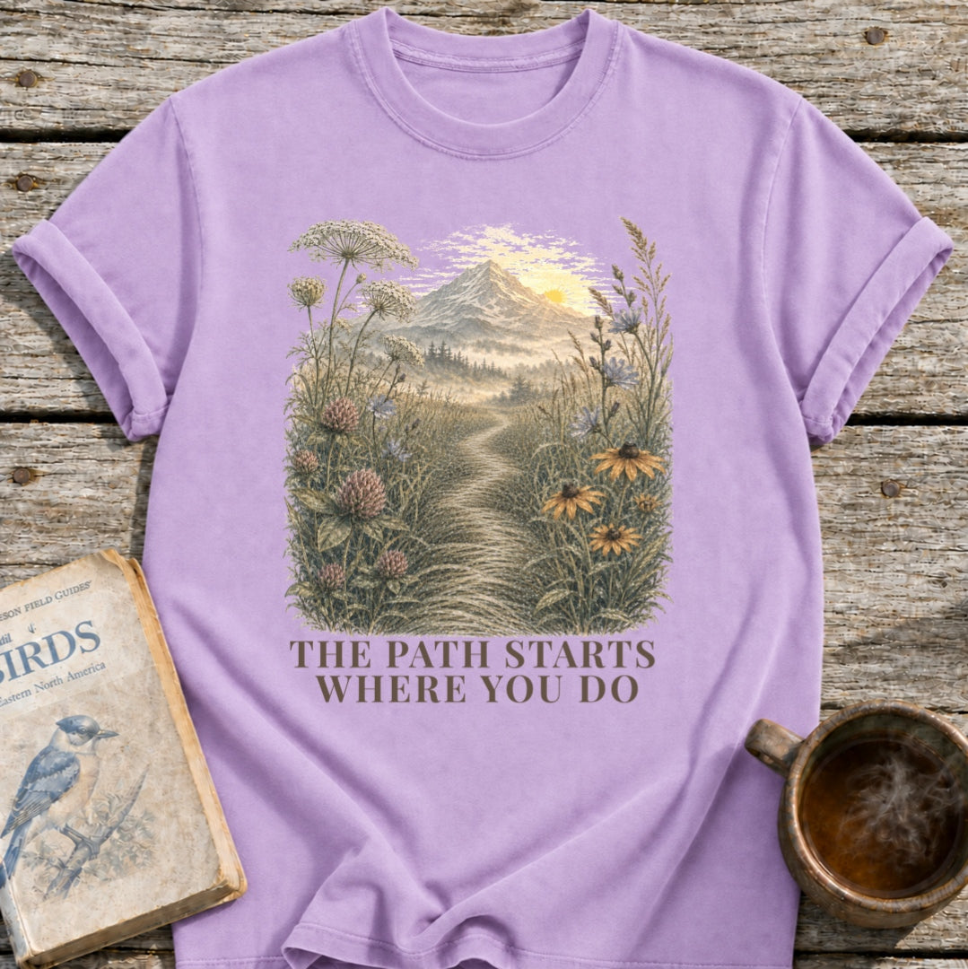 The Path Starts T-Shirt