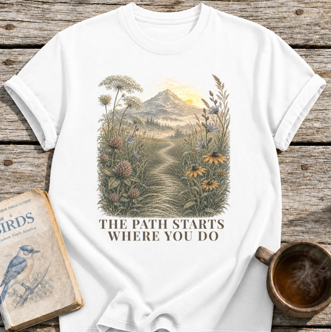 The Path Starts T-Shirt