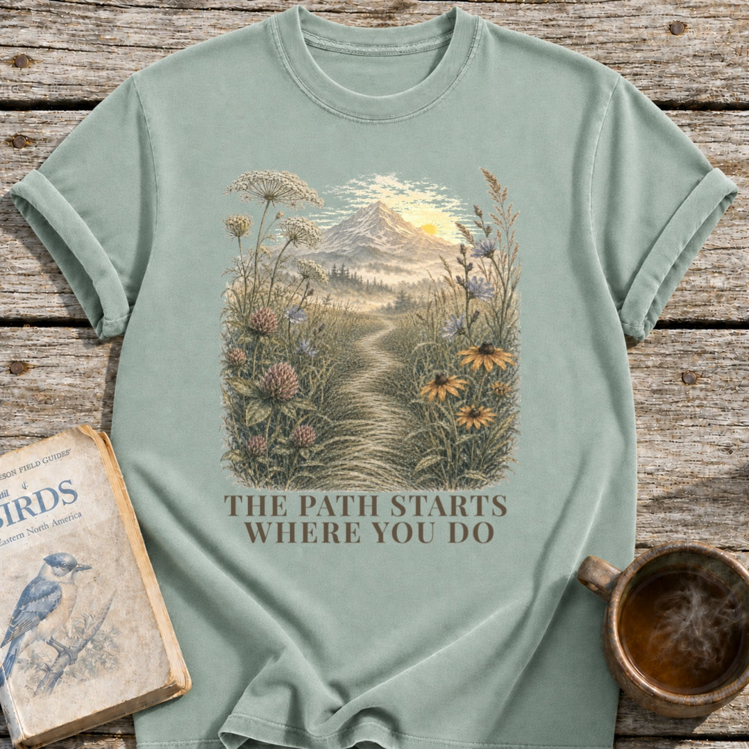 The Path Starts T-Shirt