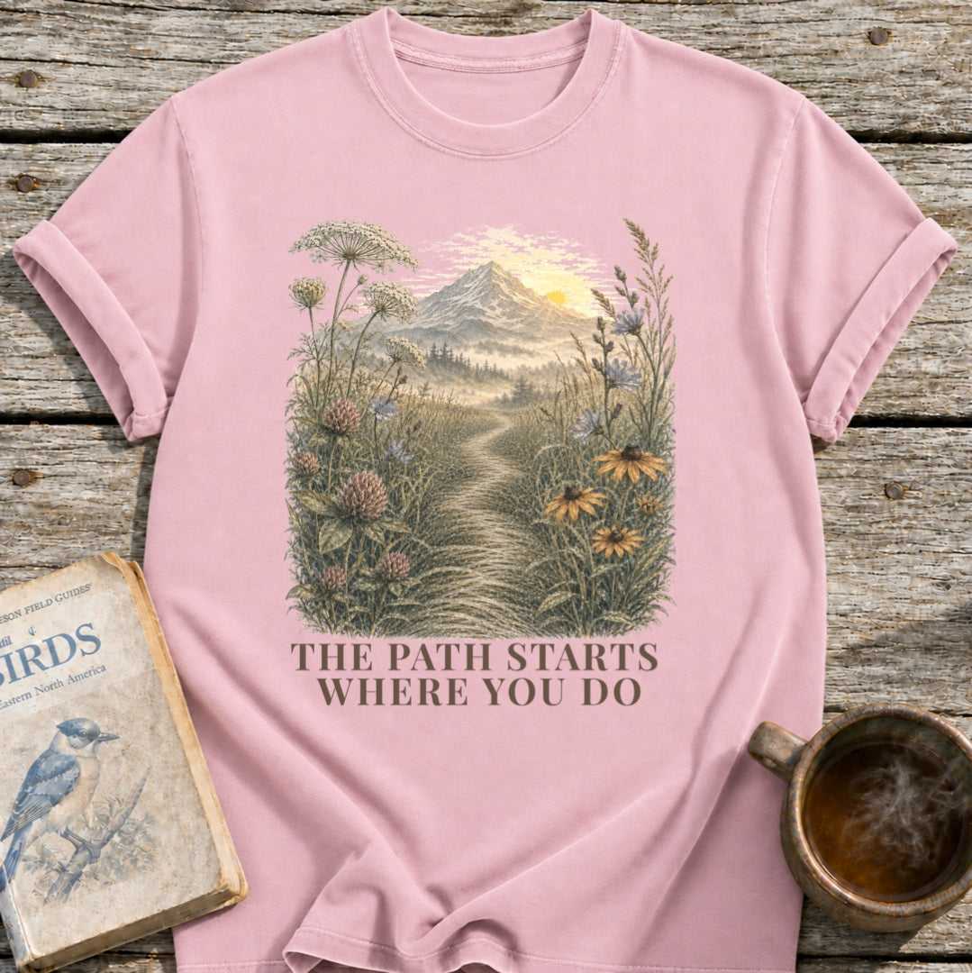 The Path Starts T-Shirt