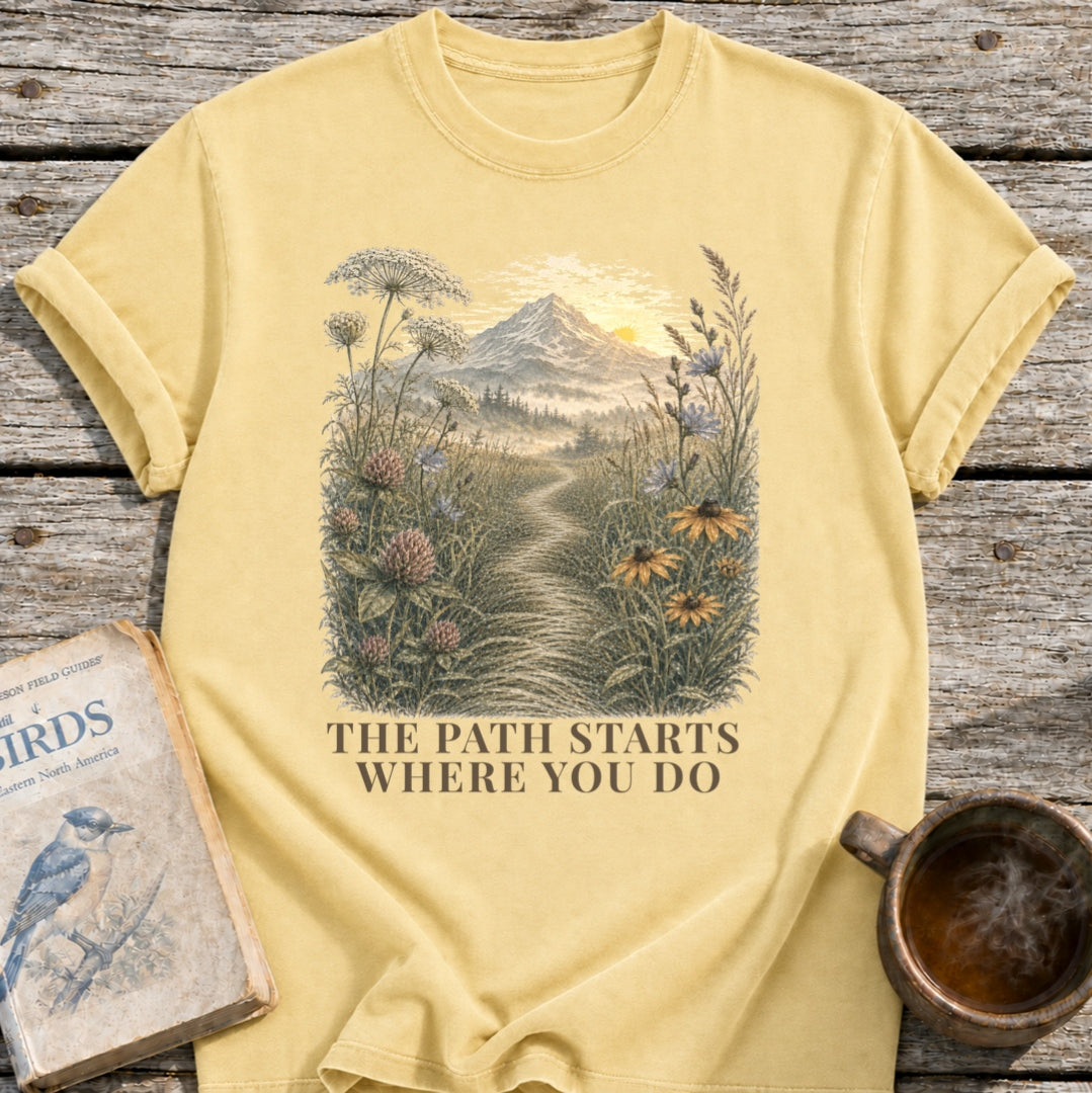 The Path Starts T-Shirt