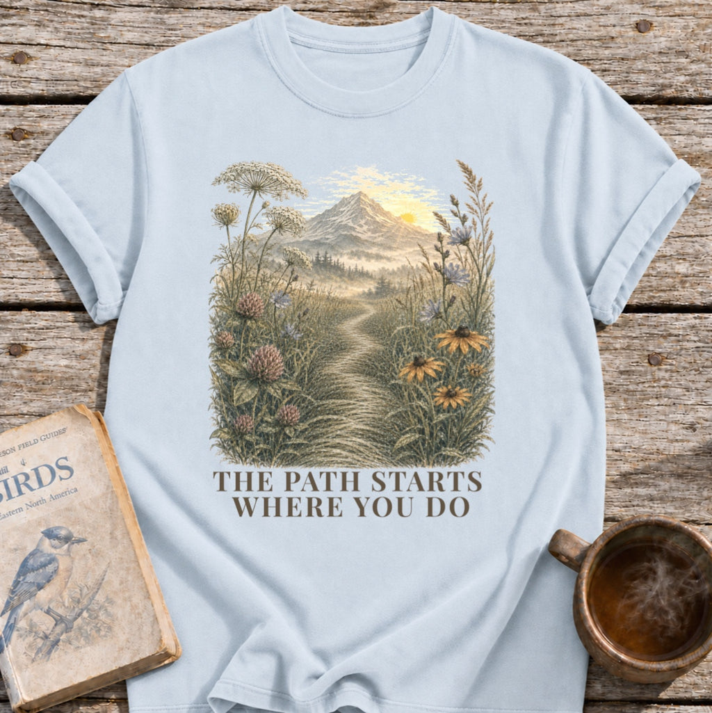 The Path Starts T-Shirt
