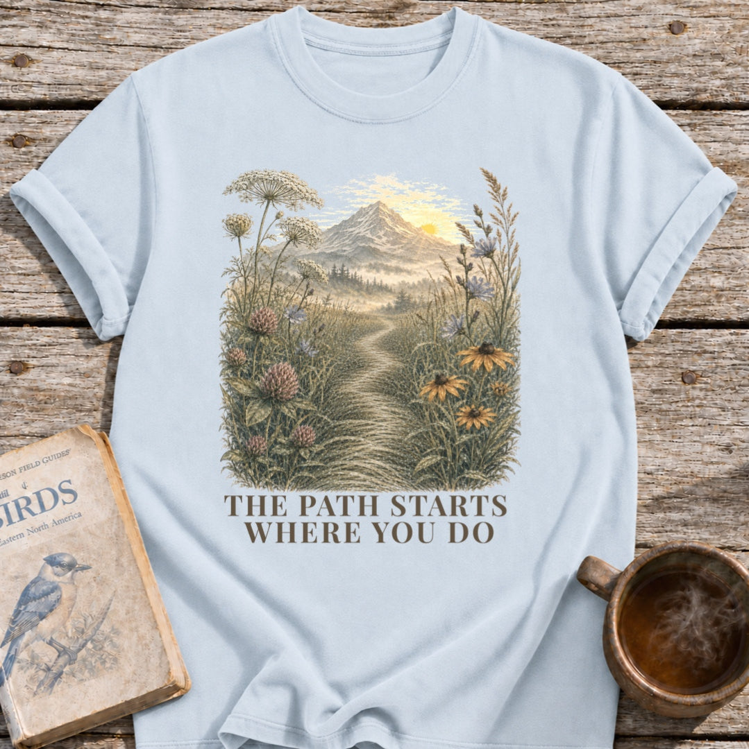 The Path Starts T-Shirt
