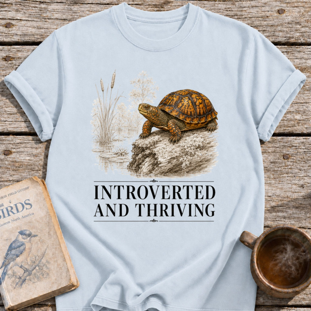 Turtle Introverted and Thriving T-Shirt