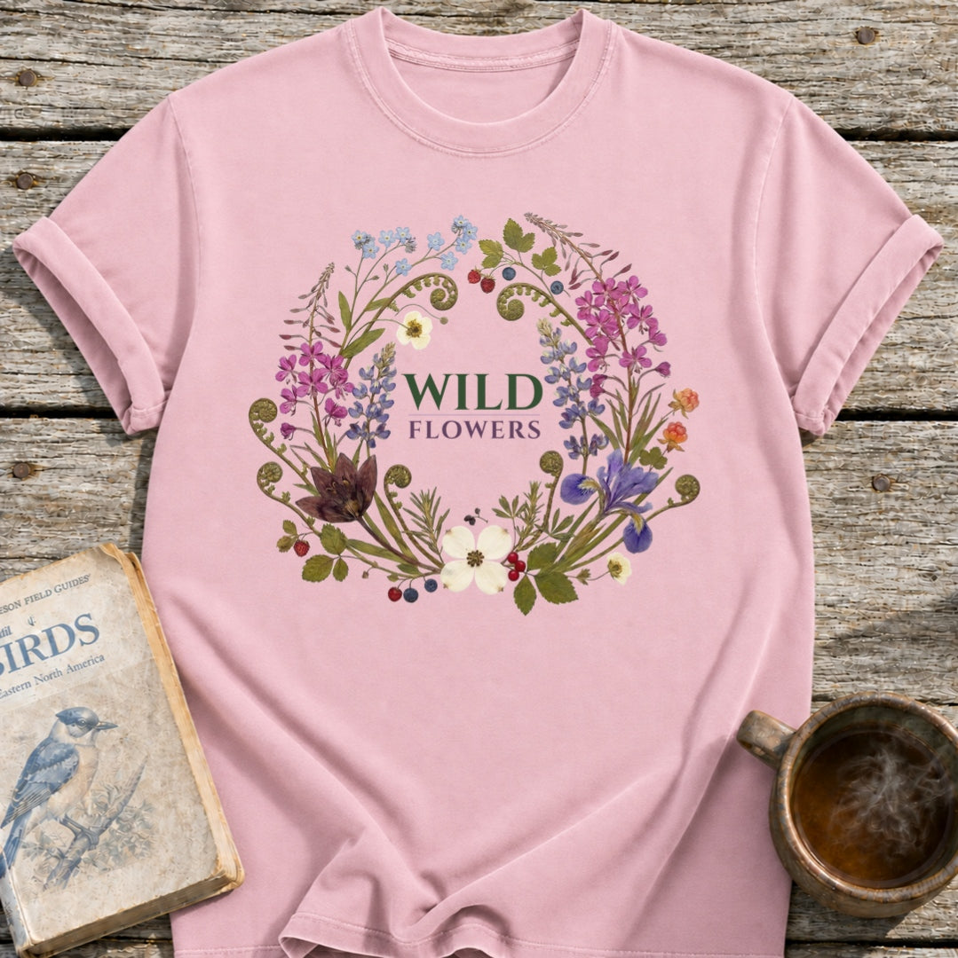 Wild Flowers Wreath Shirt