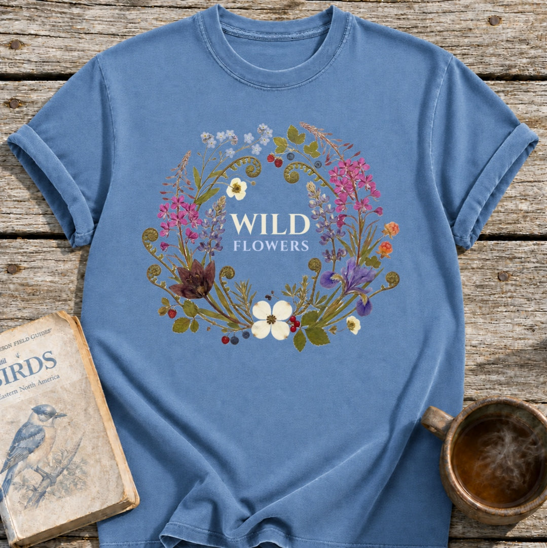 Wild Flowers Wreath Shirt