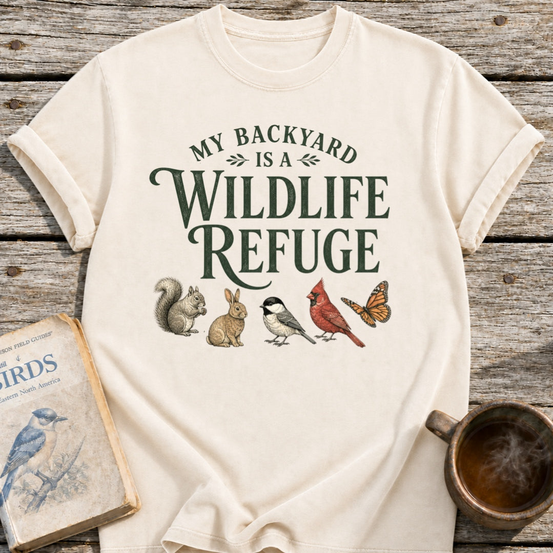 Backyard Wildlife Refuge T-Shirt