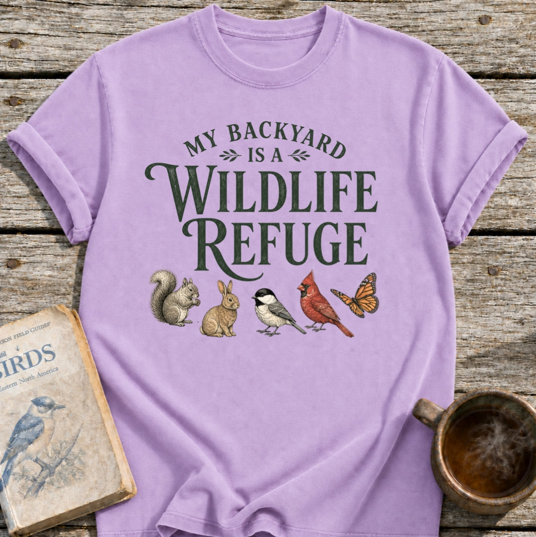 Backyard Wildlife Refuge T-Shirt