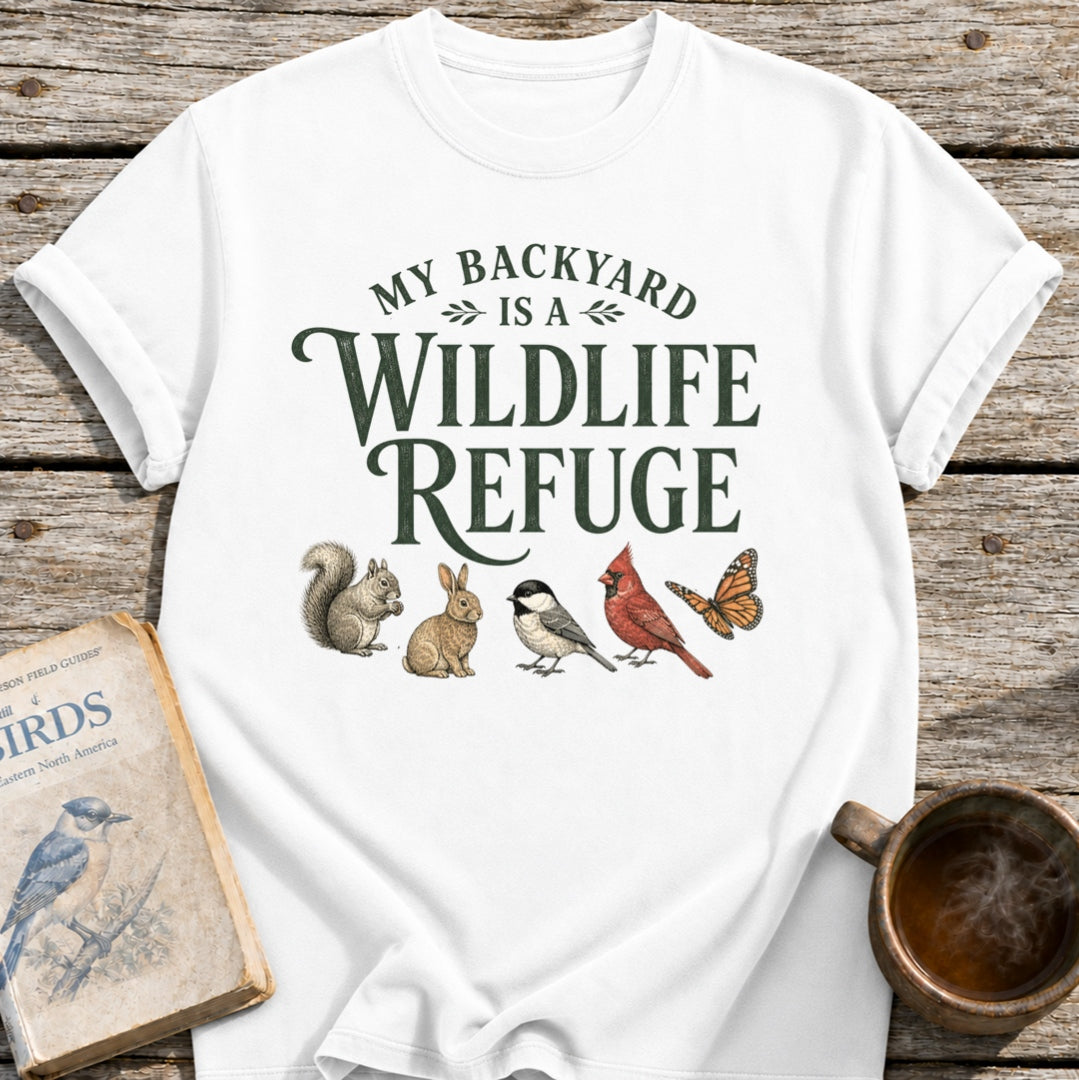 Backyard Wildlife Refuge T-Shirt
