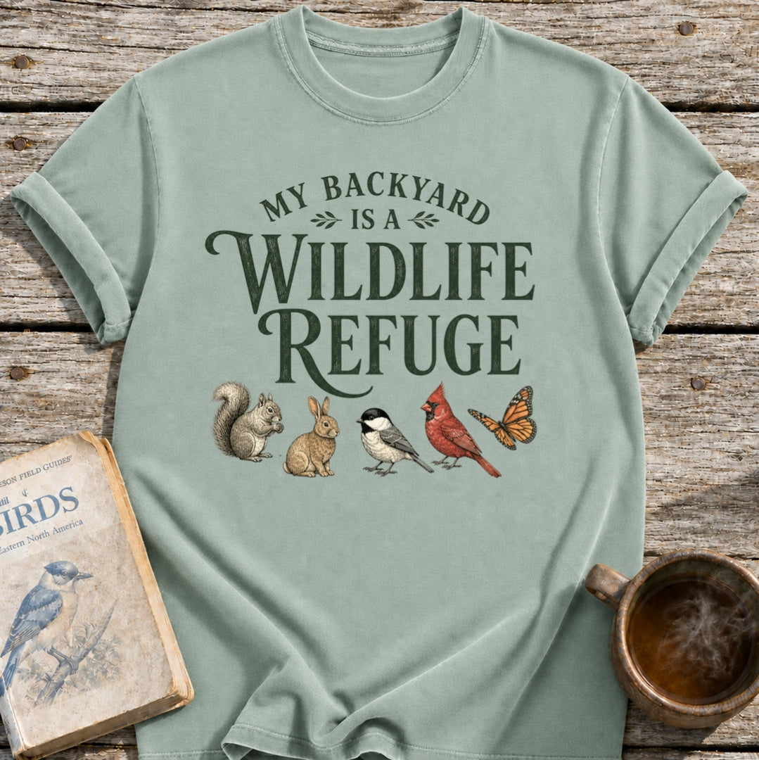 Backyard Wildlife Refuge T-Shirt
