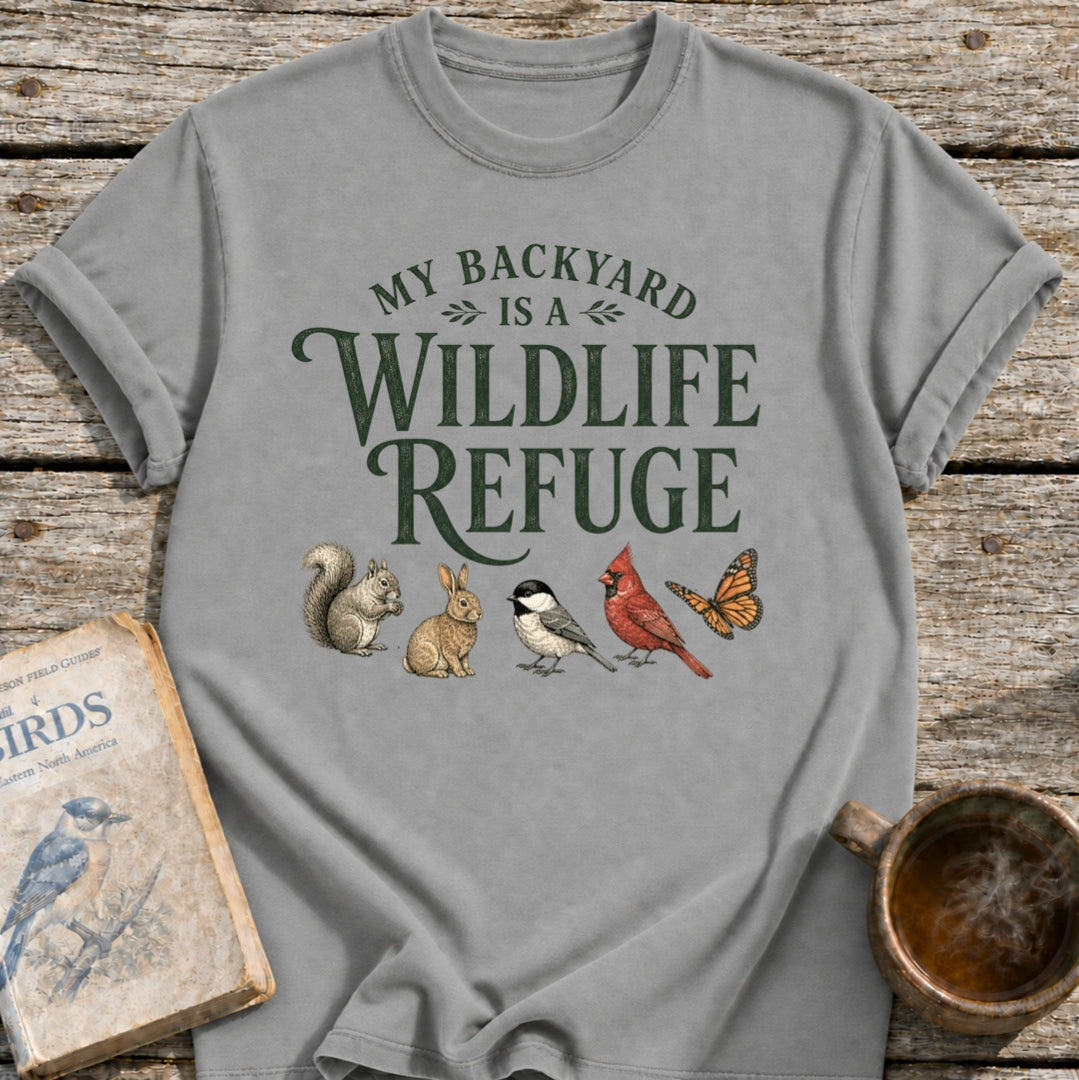 Backyard Wildlife Refuge T-Shirt