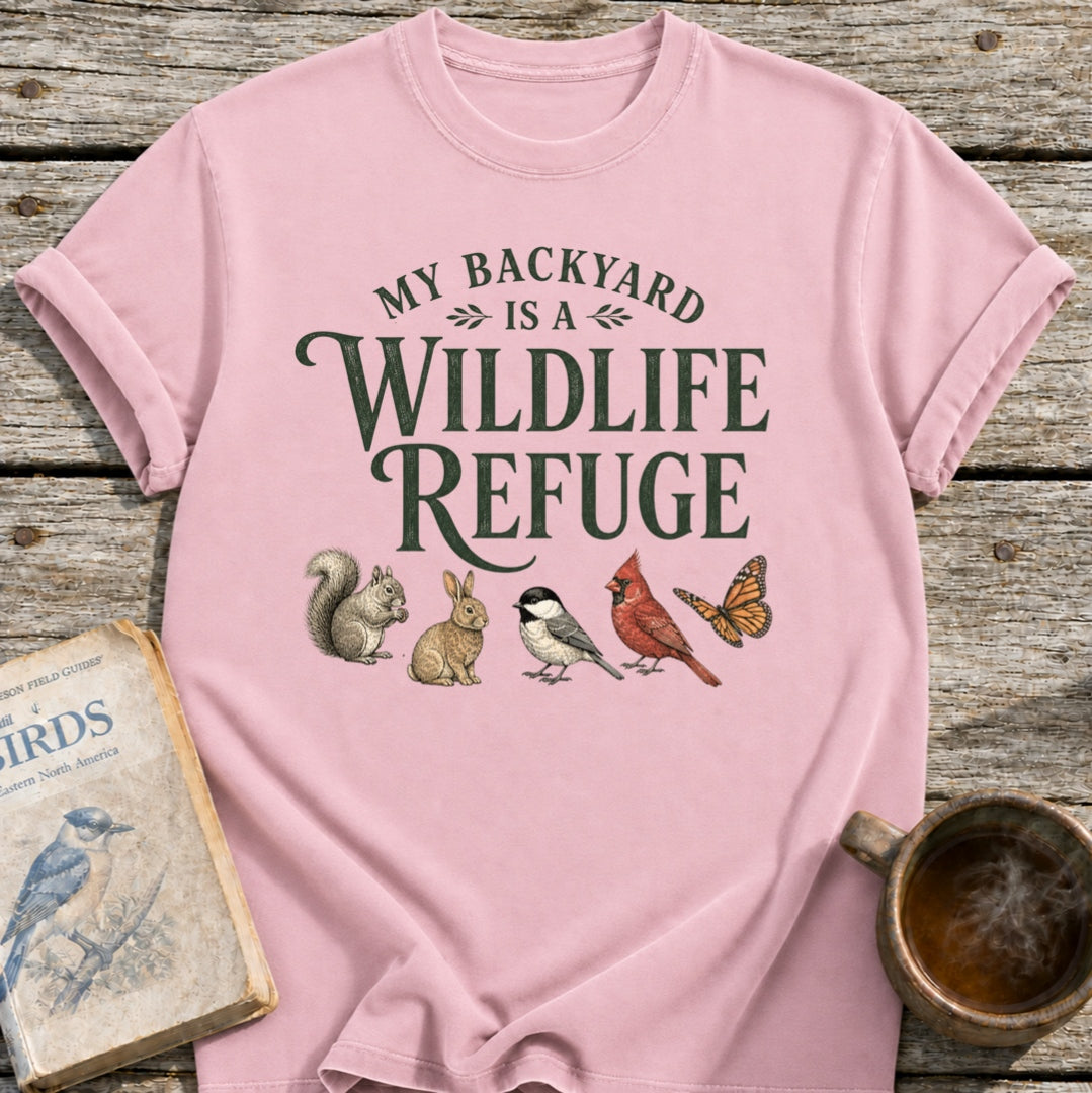 Backyard Wildlife Refuge T-Shirt