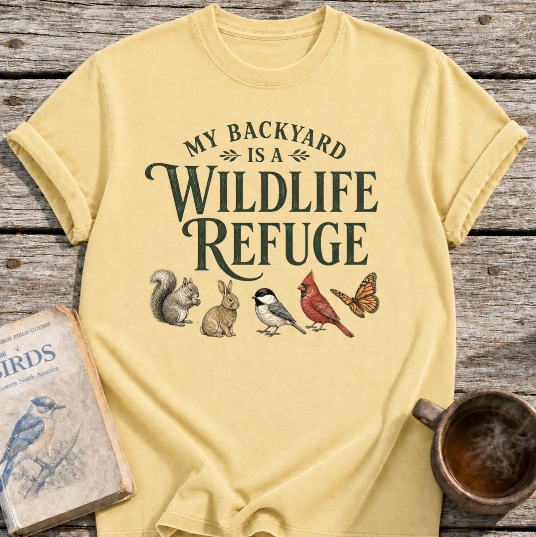 Backyard Wildlife Refuge T-Shirt