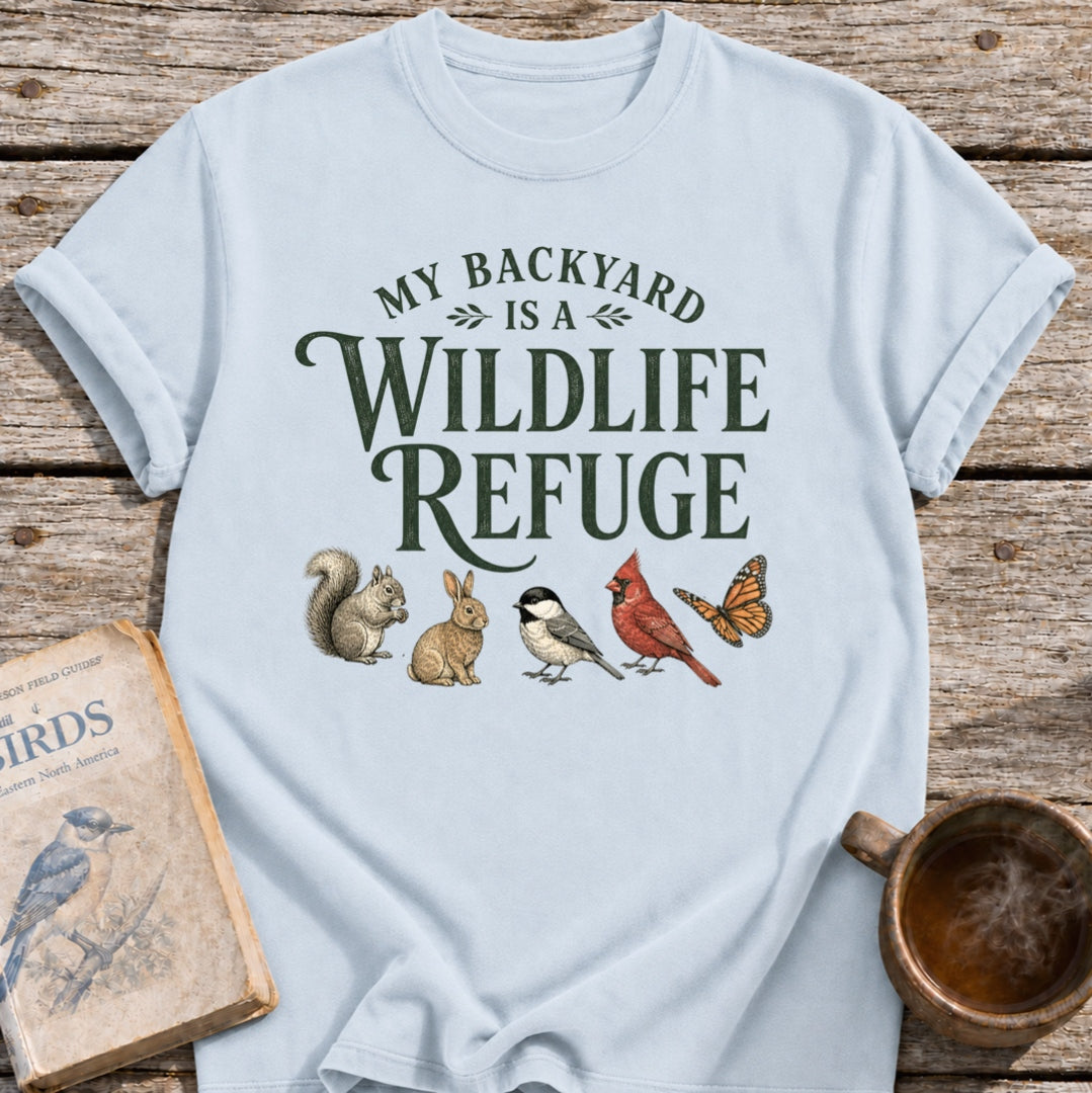 Backyard Wildlife Refuge T-Shirt